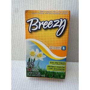 Breezy Sun Sky Fresh fabric softener 50 sheets
